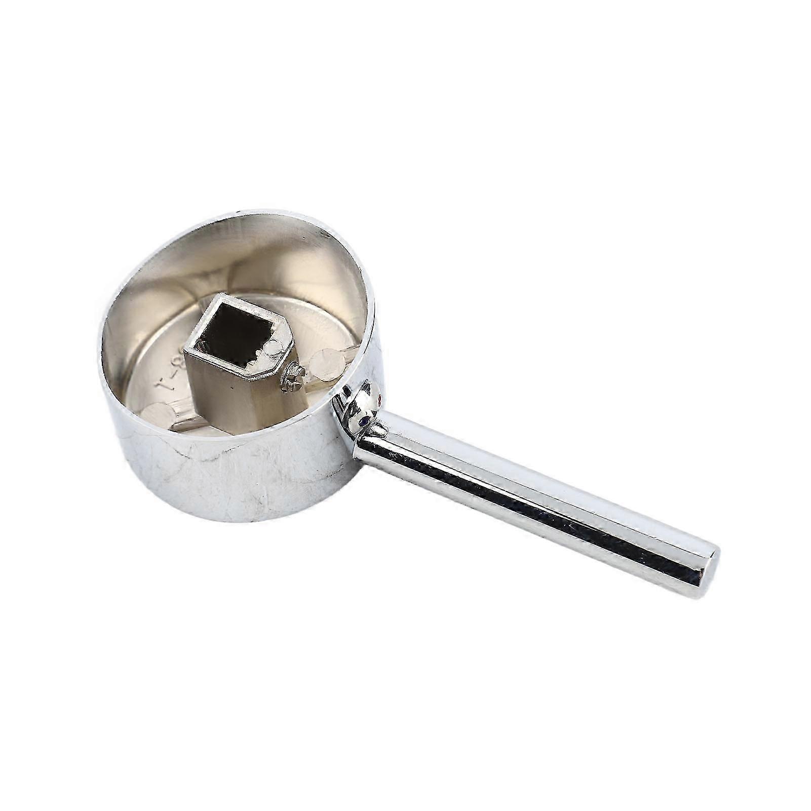 Lever Handle, Faucet Handle 45mm Valve Core Bathroom Basin Water Tap Handle Zinc Alloy Faucet Lever Handle