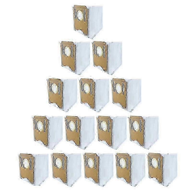 15pcs Dust Collector Bags for S8 & S8+ Automatic Sweeper Robot - Replaceable Spare Parts for Efficient Cleaning