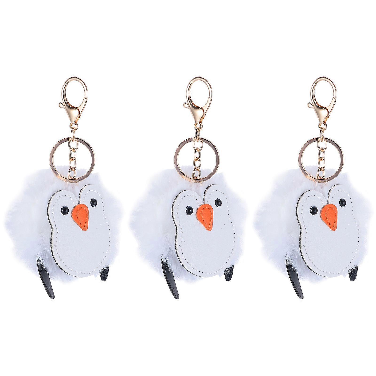 Handbag Charms Alloy Faux Rabbit Key Decoration Daily Use 13x8x5cm 3Pcs