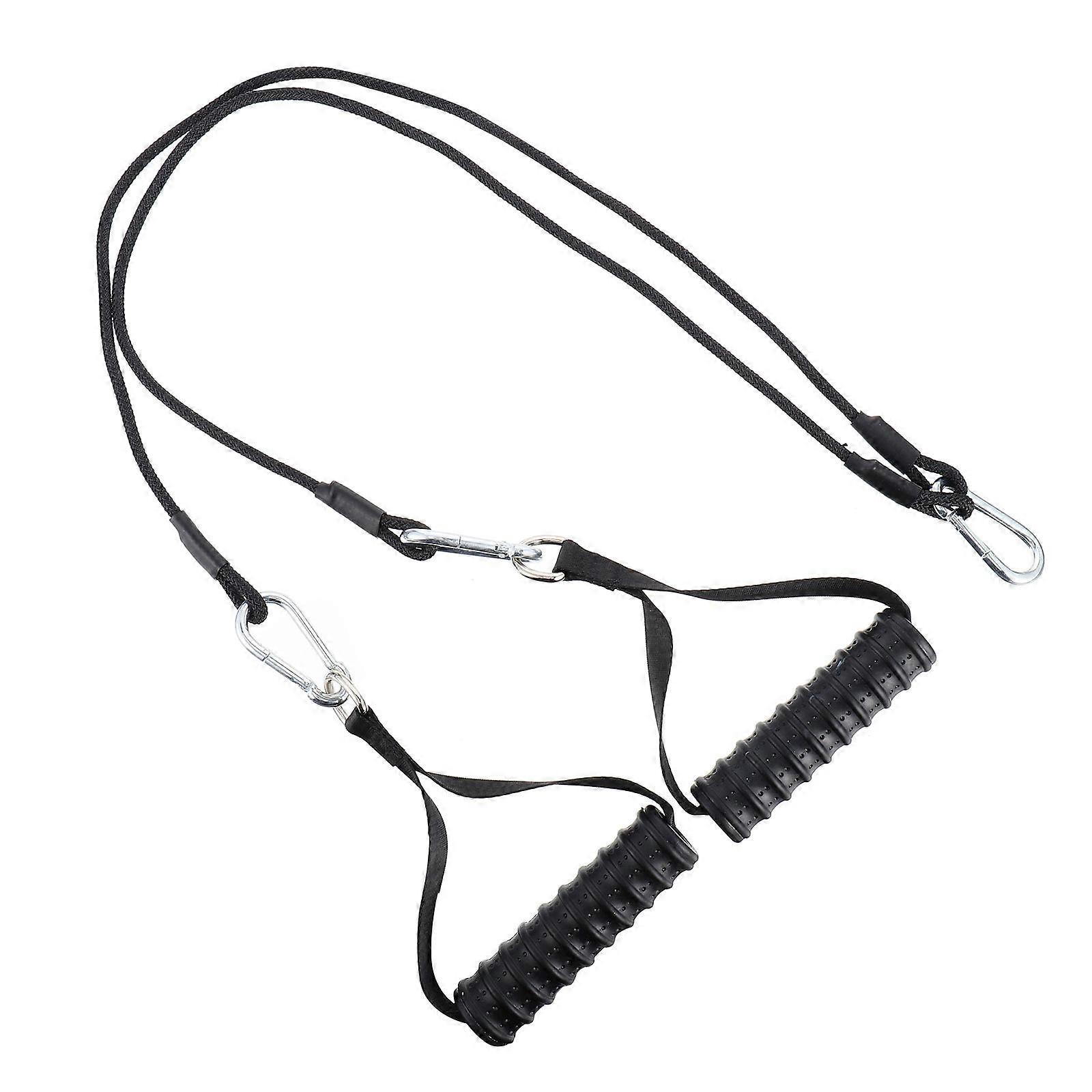 Workout Rope Pull Up Resistance Bands Comprehensive Design Beginners Home Workout Nylon EVA Exercise 42.9×5.1×1.4in 1 Set