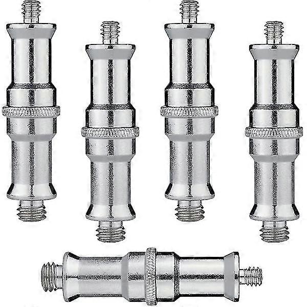 محول برغي الكاميرا ، معيار 1/4 إلى 3/8 بوصة معدني ذكر محول لولبي محول حنفية دبوس