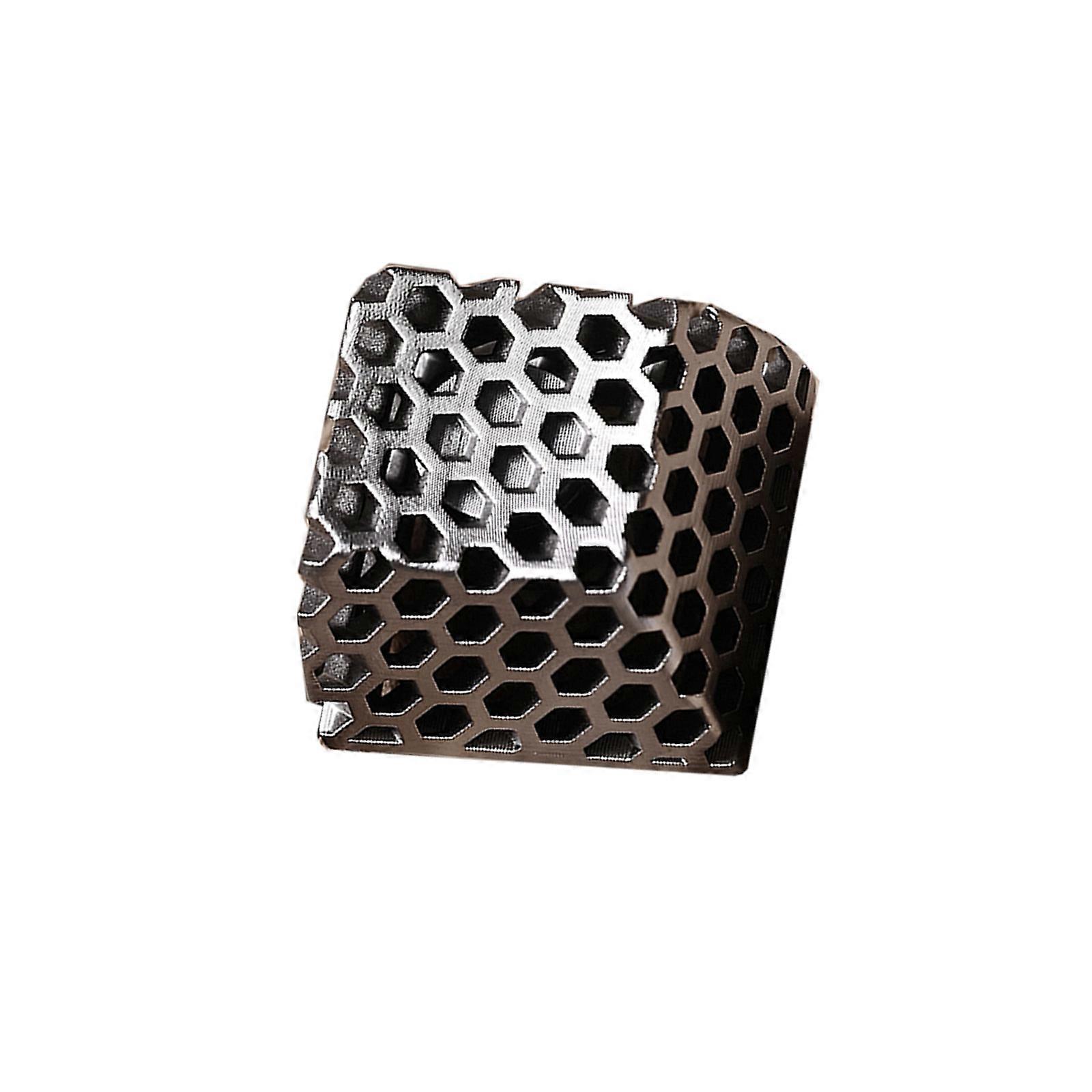 Hollows Out ESC Gaming Keycap Shedding-Light Keycaps for MX Mechanical Keyboards Keycaps Silver