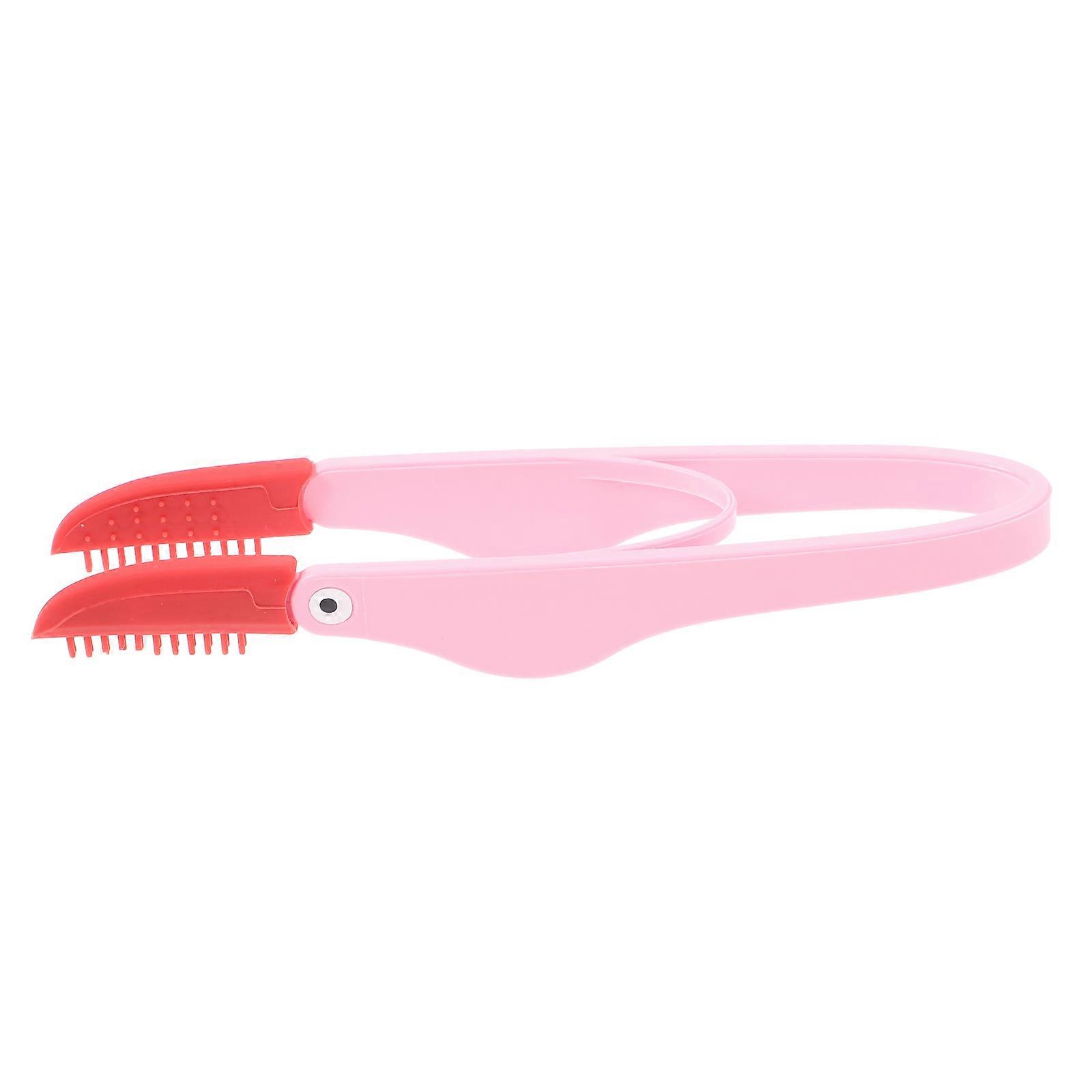 Ergonomic Pet Tear Brush and Grooming Comb for Dogs and Cats – Multi Functional Facial Cleaning Tool for Removing Tear Stains and Eye Debris