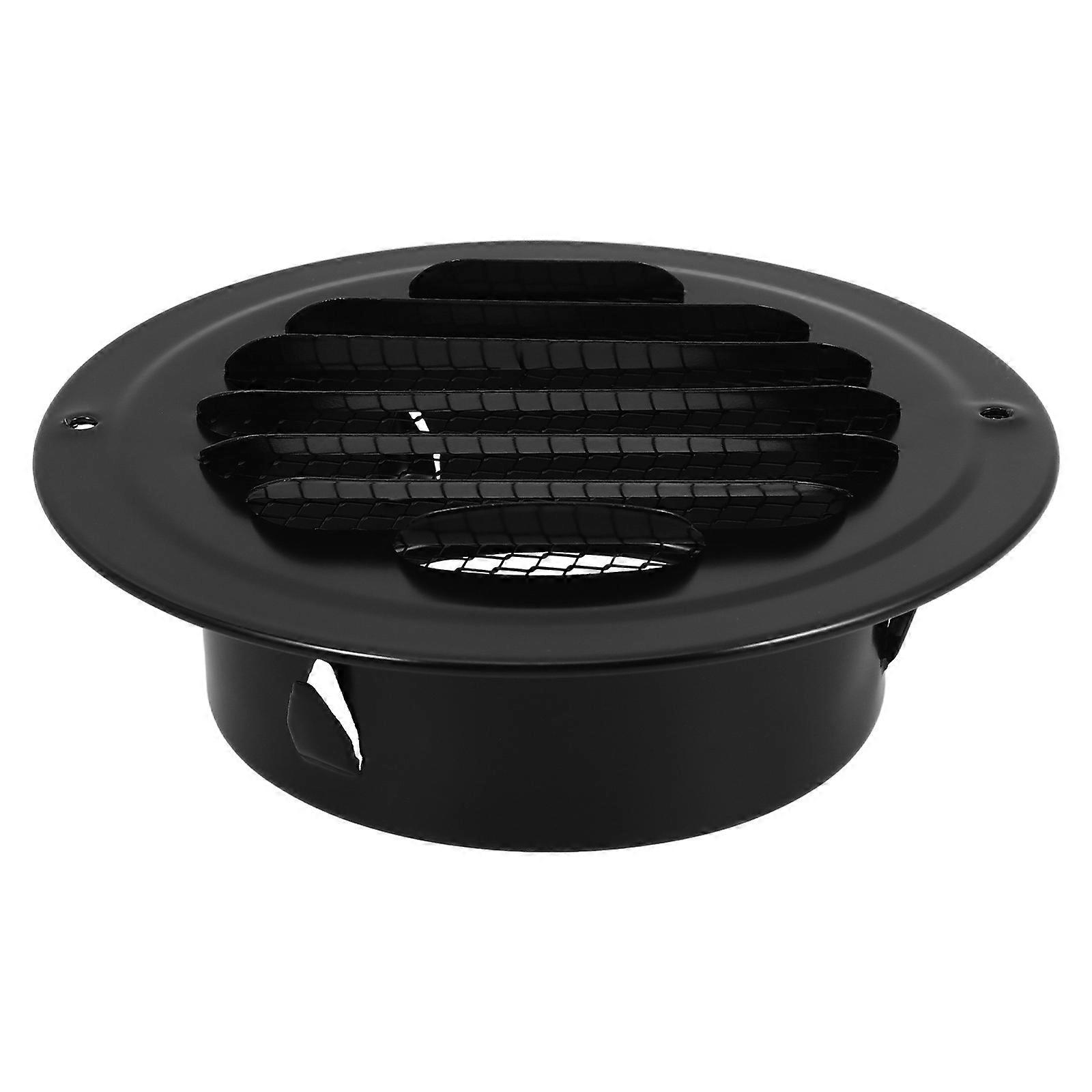 Stainless Steel Round Soffit Vent Cover for AC & Exhaust Fans – Durable Ventilation Diffuser for Enhanced Airflow