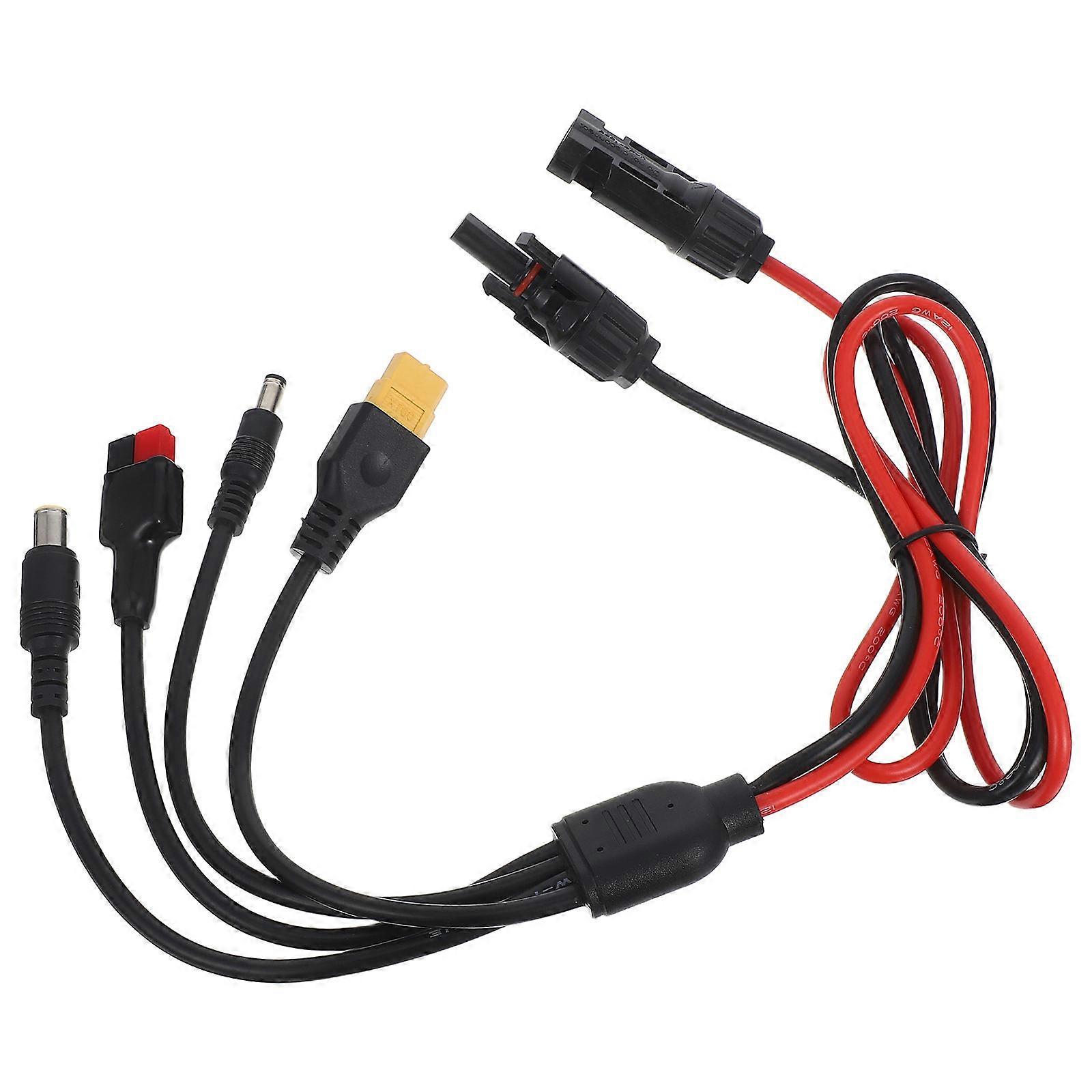 Solar Panel Connection Cable Adapter for Durable, Easy Installation in RV and Outdoor Use with Reliable Power Transfer