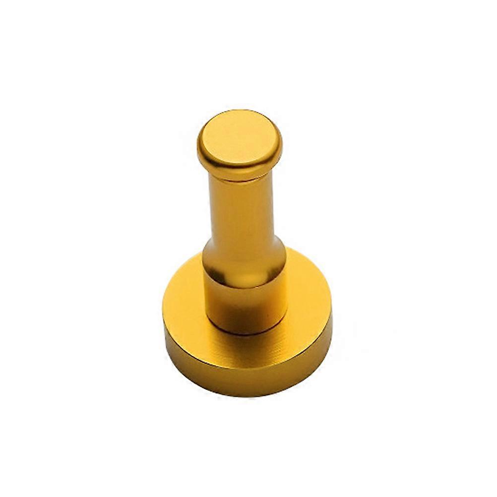 Aluminum Wall Mount Hooks for Home Use Golden RustResistant and 1Pack Stylish Design Fits Various Scenes 2.5 Inch