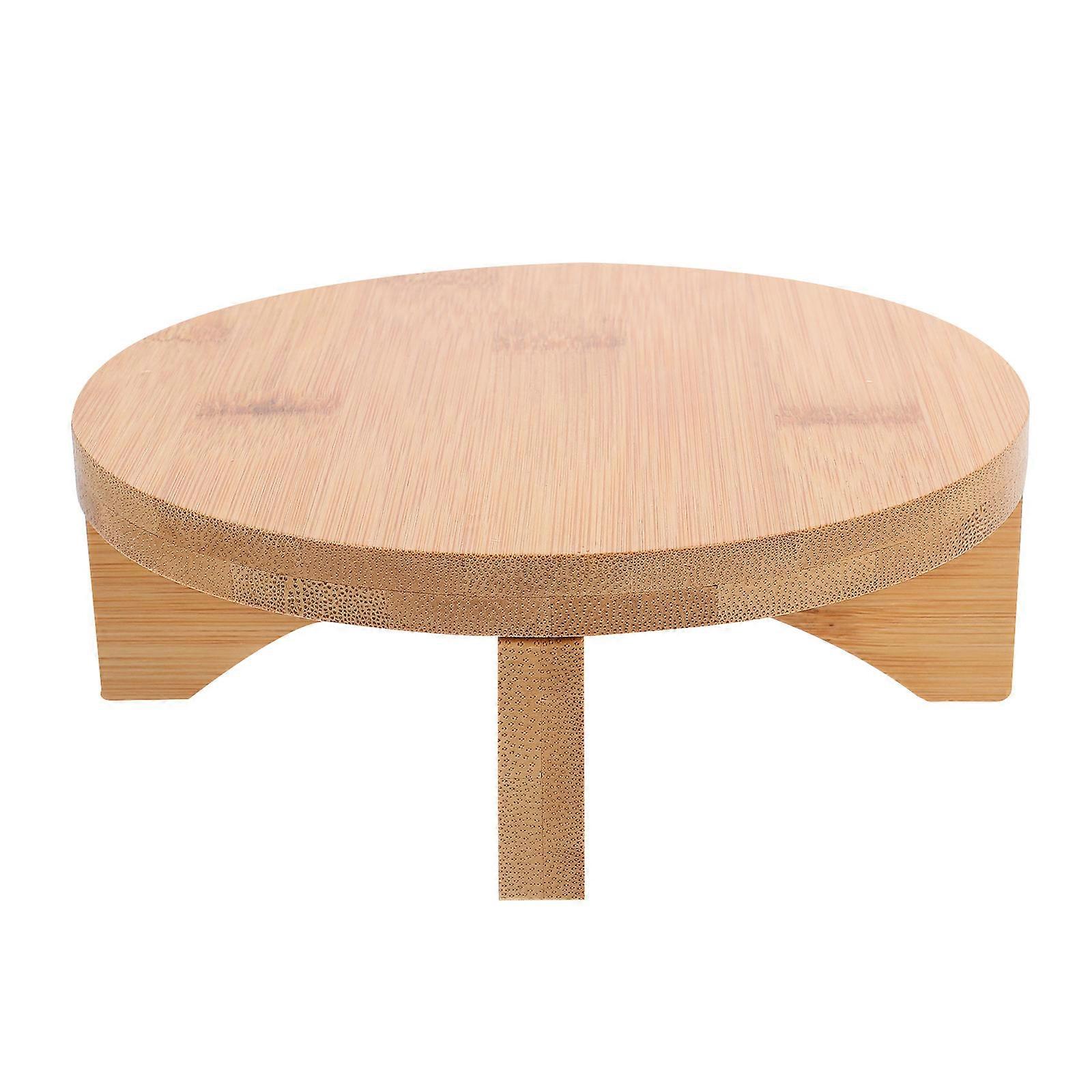 Bamboo Display Stand for Figure Toy Model 1 Set Bamboo Pedestal