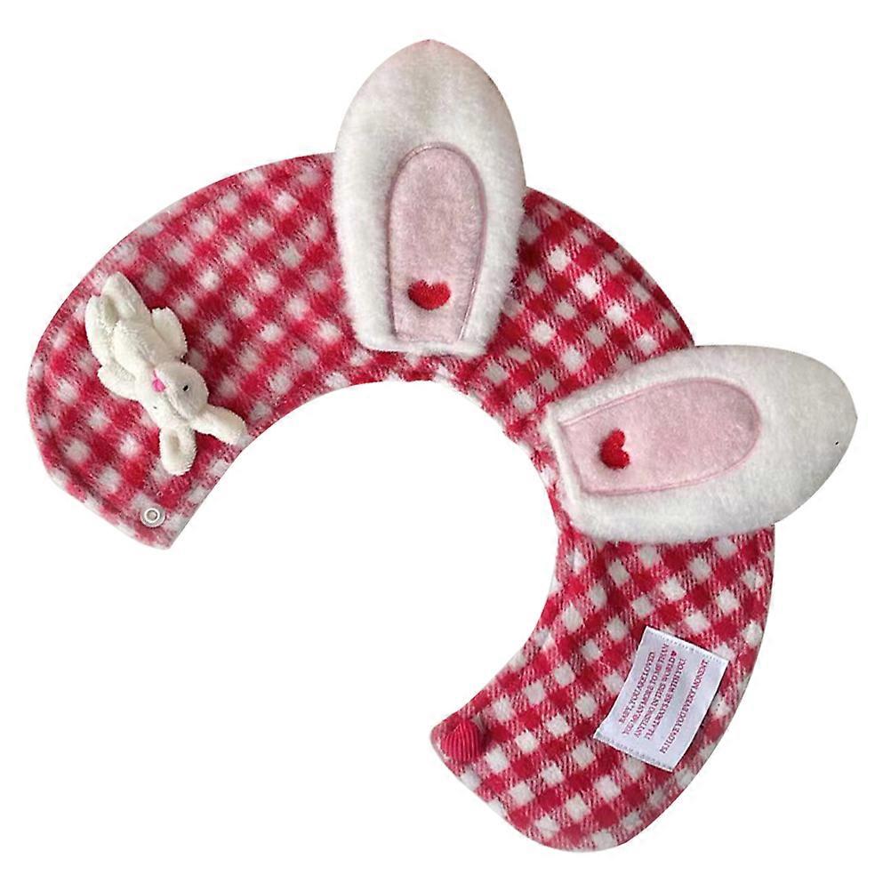 Cat Bib Neckerchief Easter Style Protects Drool 28.50X19.50X0.80CM 1Set