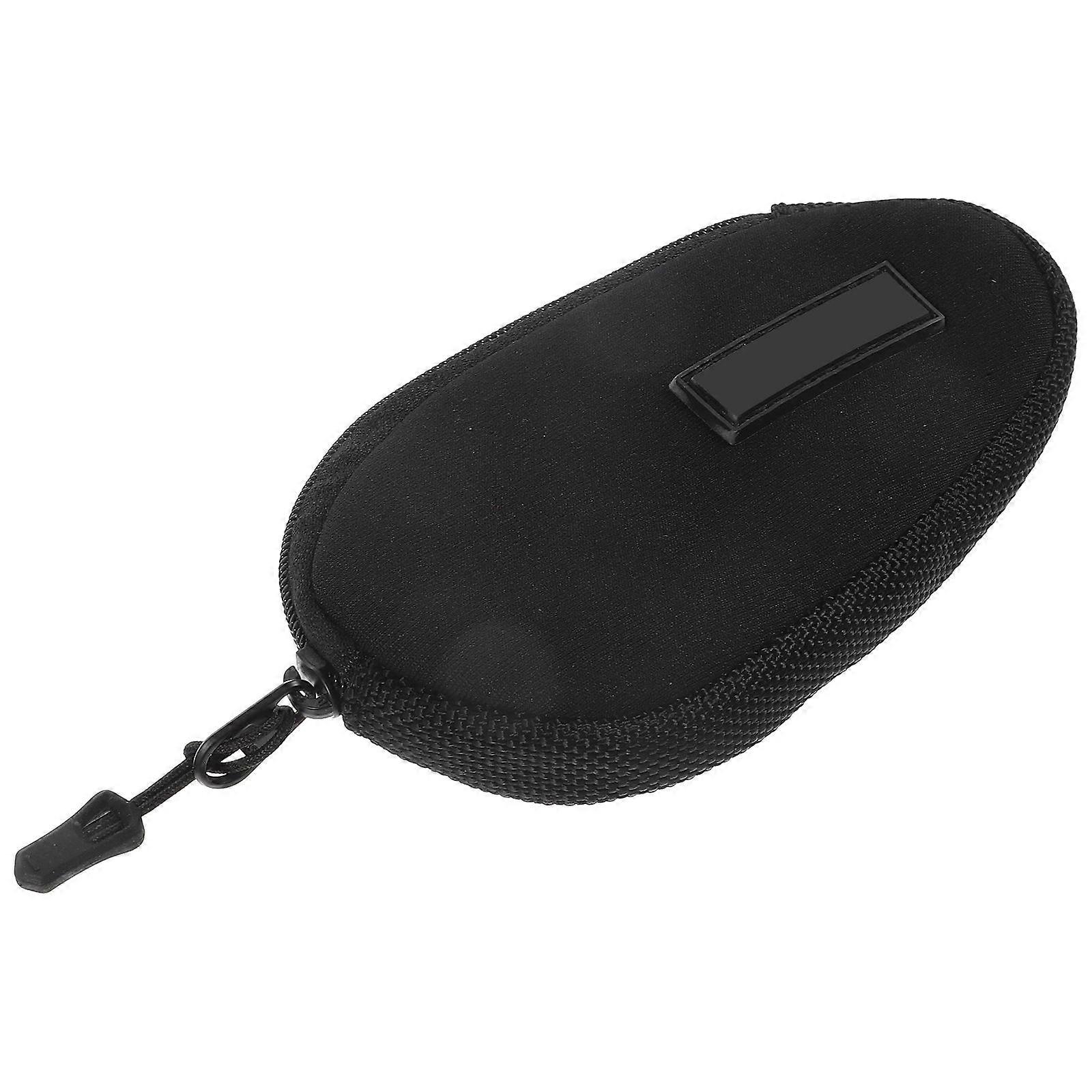 Saxophone Mouthpiece Storage Bag For Beginners And Professional Musicians Black Rectangular Nylon 1Pack