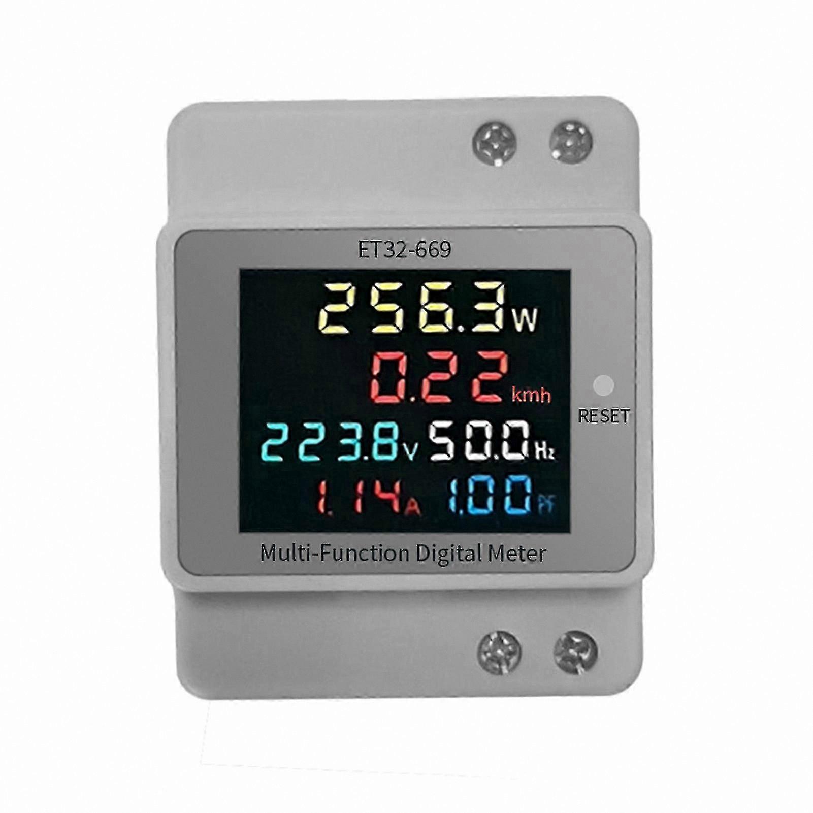 Digital Multimeter LCD Digital Display Current Voltage Power Energy Monitor 220V Voltmeter Ammeter Home Smart Meter