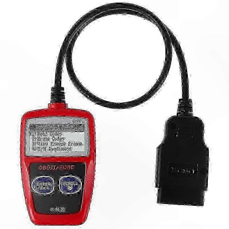 OBD2 Engine Diagnostic Tool with I/M Readiness and Freeze Data Functionality for Automotive Fault Code Reading and Clearing