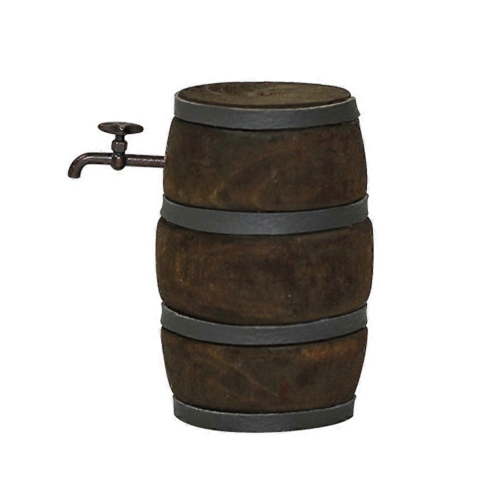 Imaginative Play, Petite Wooden Barrel Adding Charm to Models