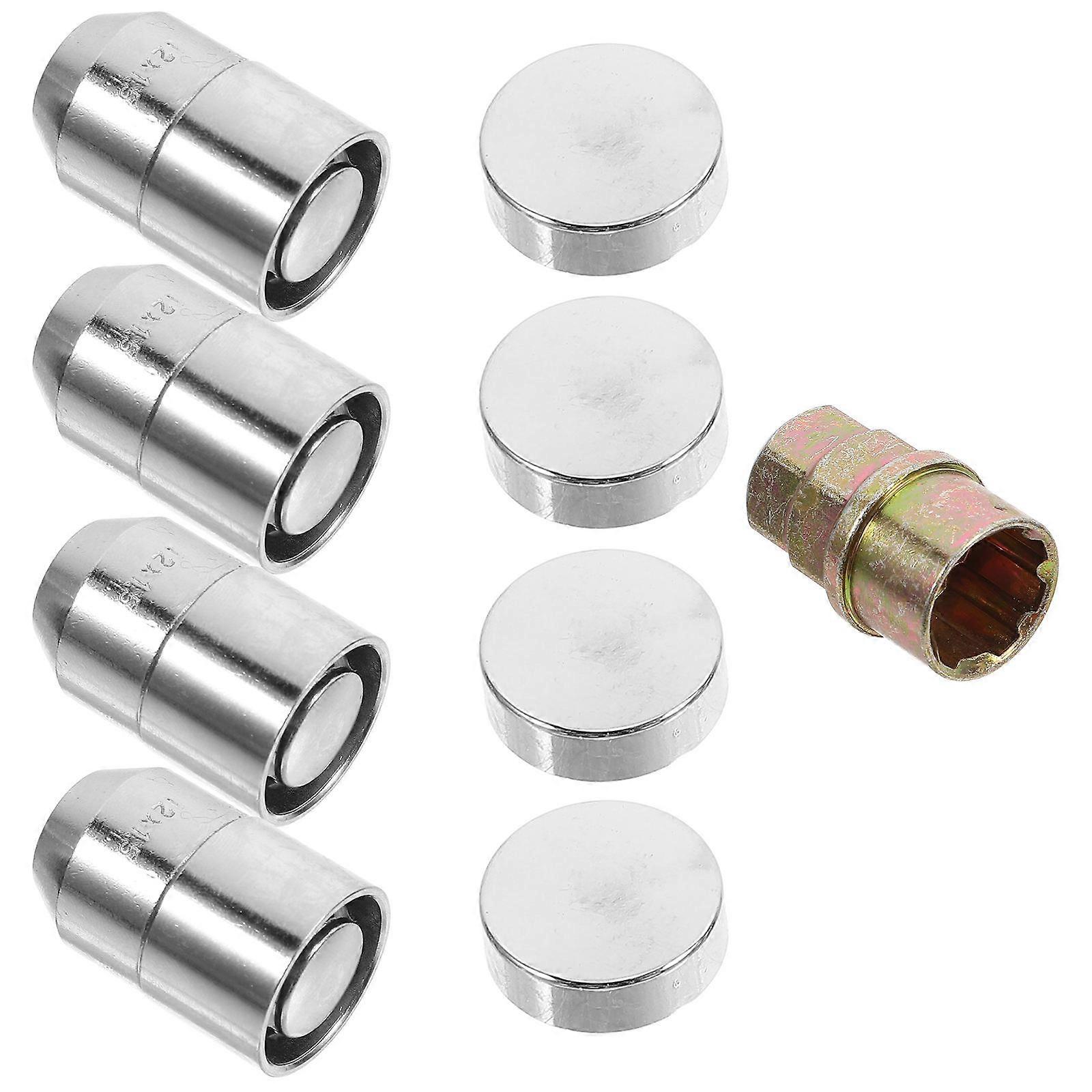 Car Security Bolts, Unique Key Protected Lock Nuts, Easy Installation Modification Parts