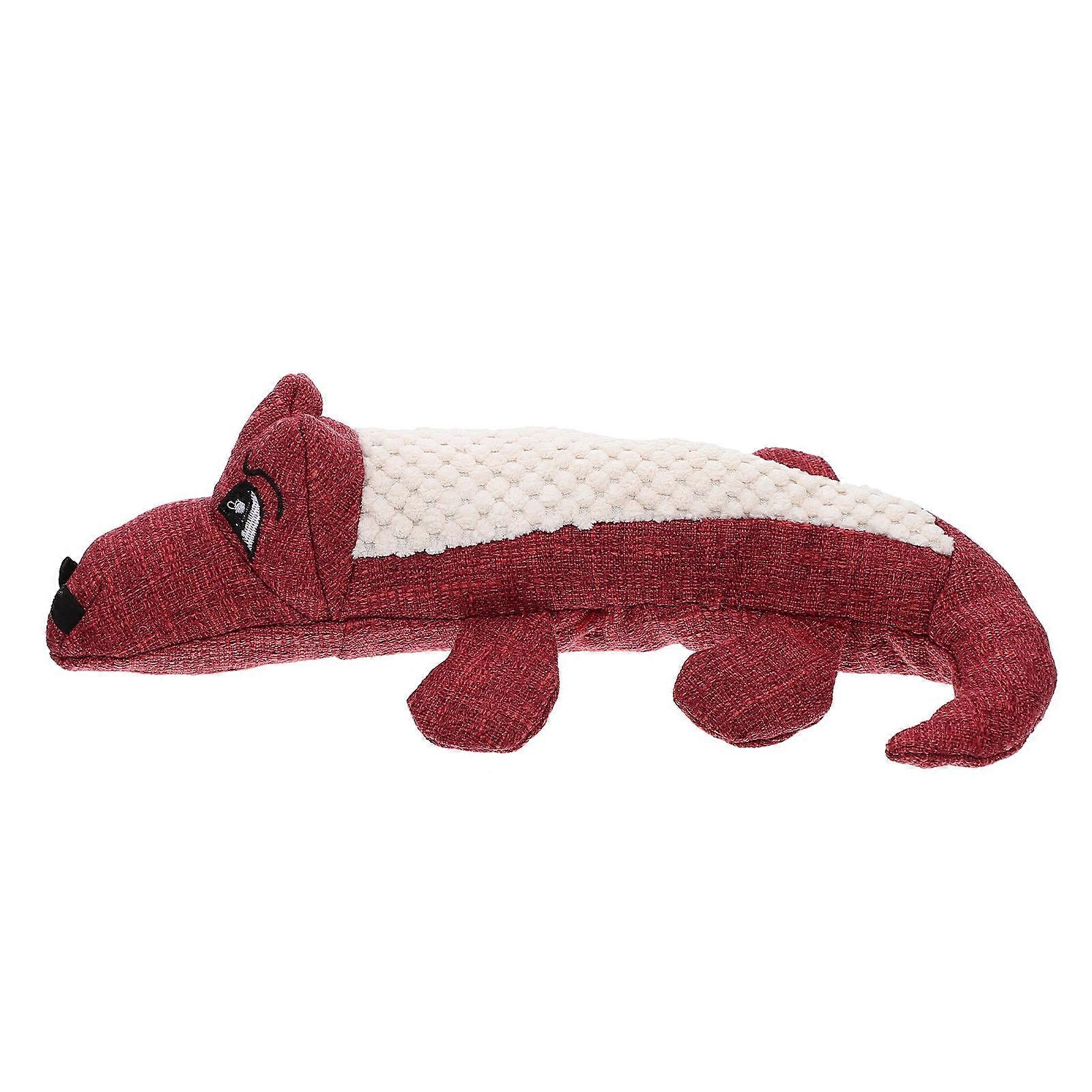 Sounding Dog Toy in Crocodile Design for Enhanced Pet Play Experience