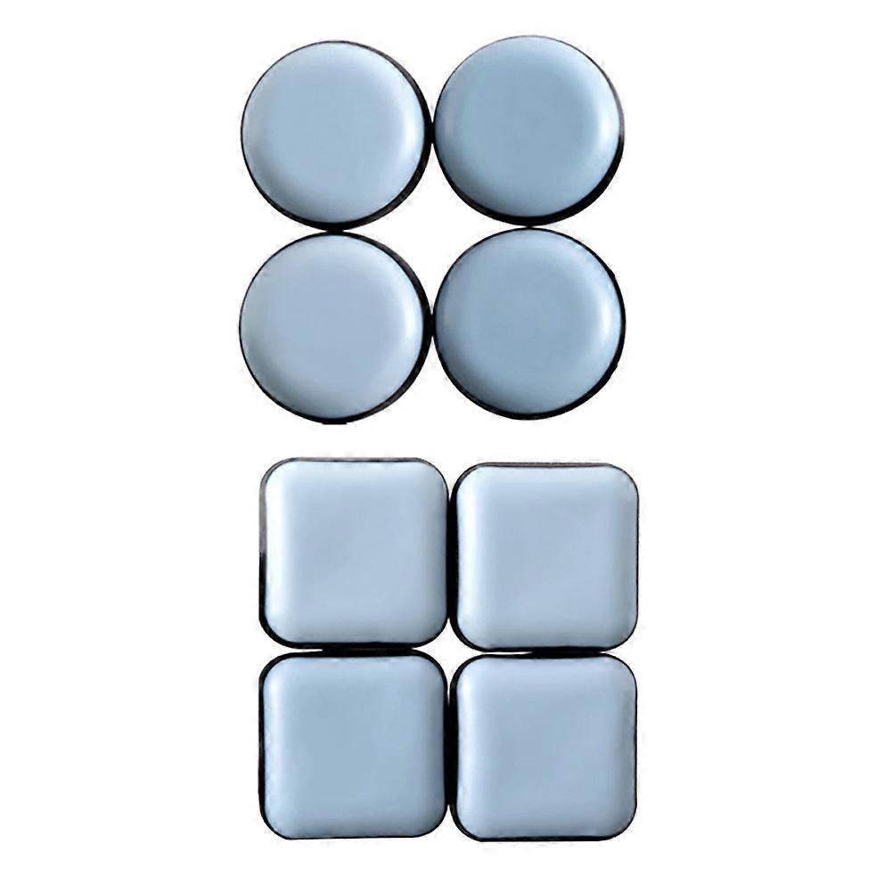 8Set Self-Adhesive Chair Pads For Dorm Use In Assorted Color For Furniture Protection To Ensure Smooth Furniture Movement