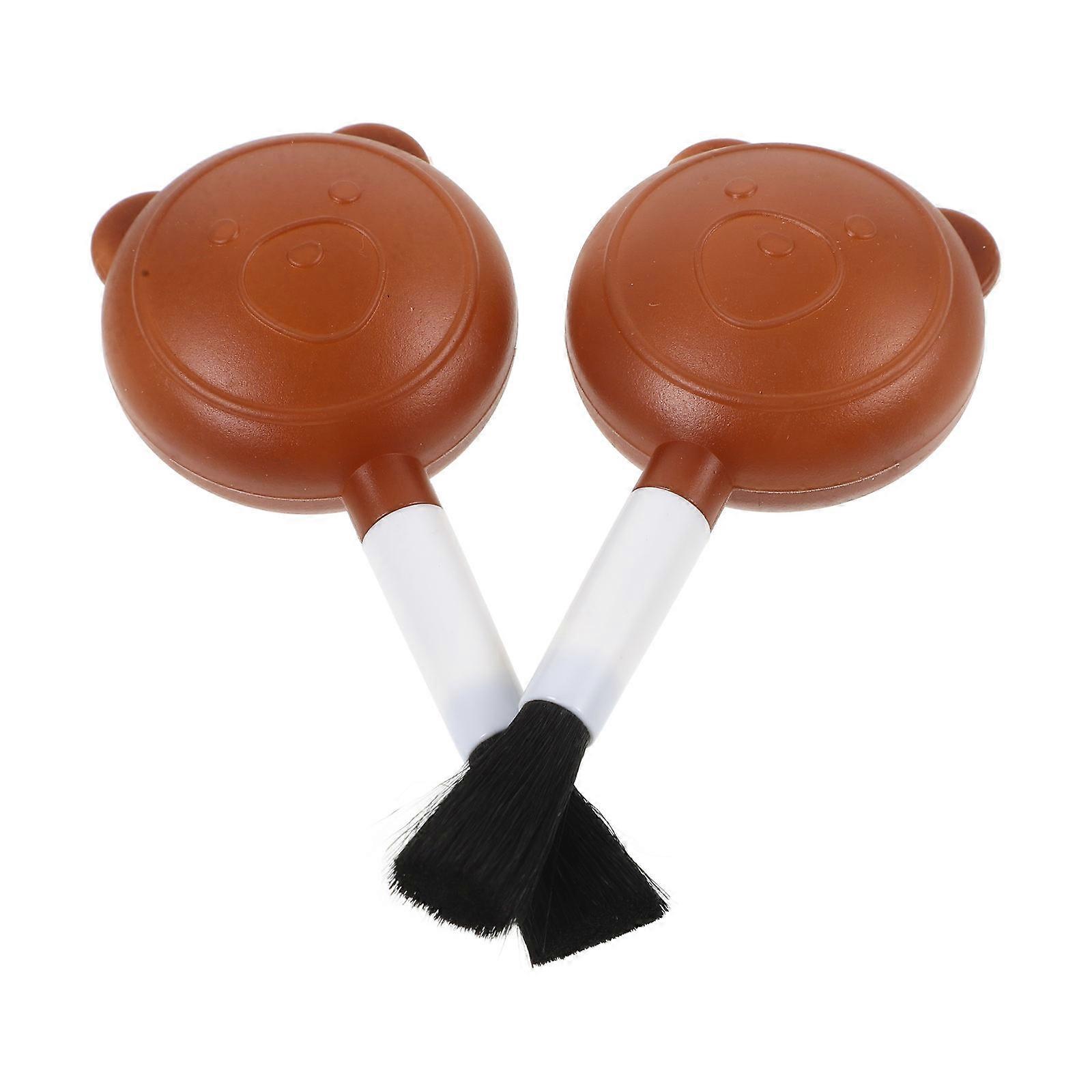 Small Air Blower Cleaning Tool with Brush Ergonomic Lens Cleaner for Cameras, Keyboards, and Electronics Squeeze Ball Pump for Dust Removal