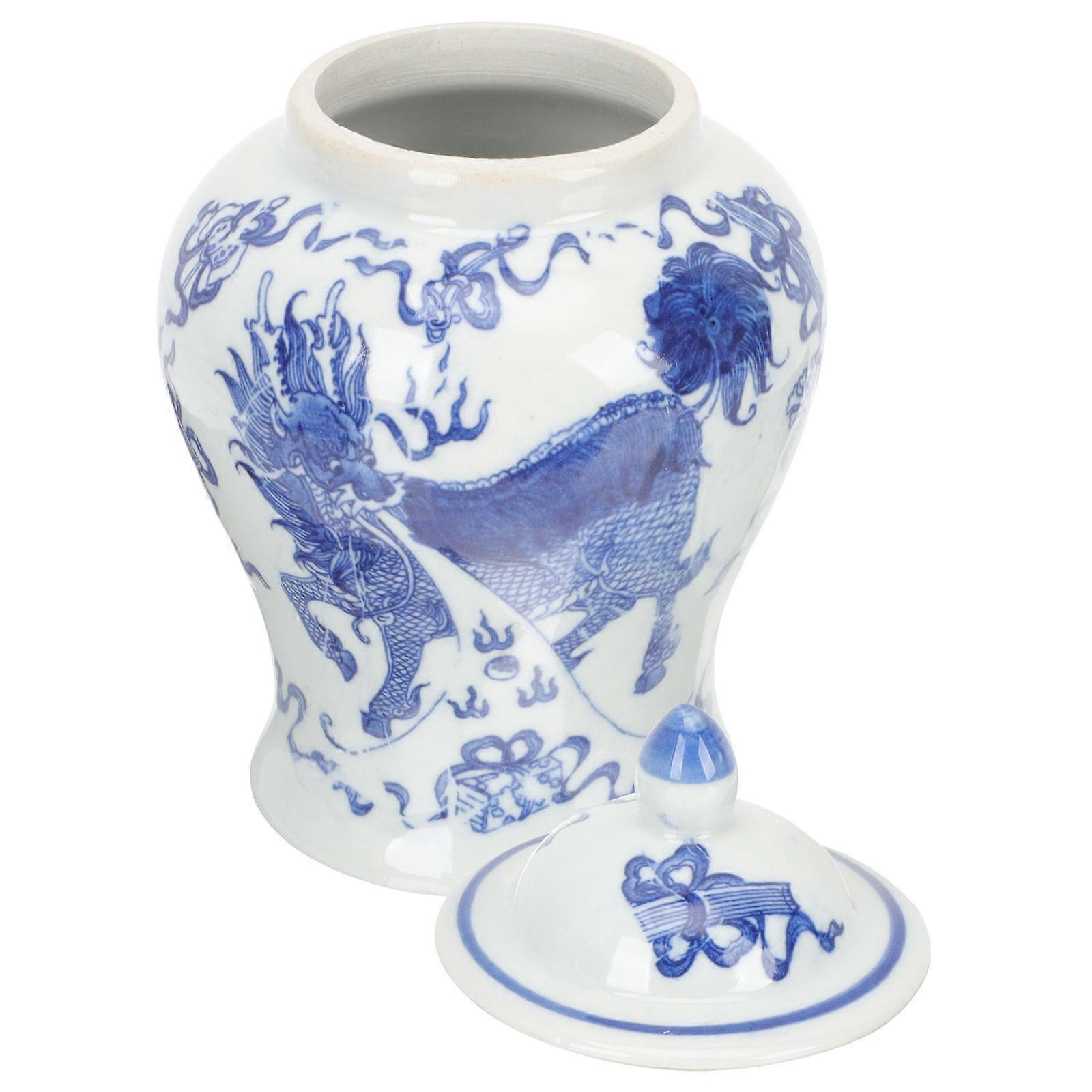 Multi-Purpose Container Ceramic Storage Jar Tea Leaves Storage For Weddings Home Office Assorted Color 1Pcs