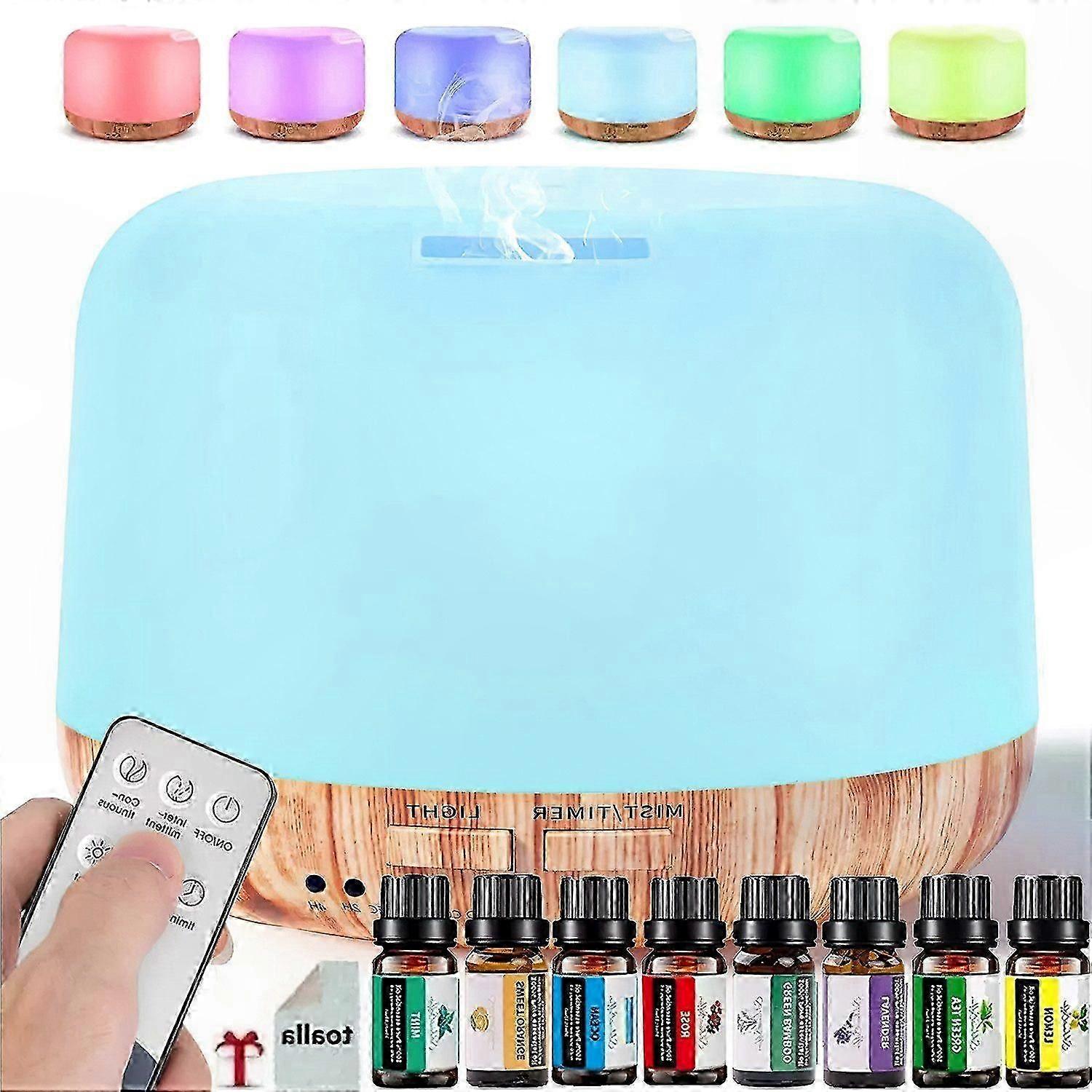 Ultra Aroma Diffuser Humidifier with Essential Oil Benefits for Relaxation and Wellness