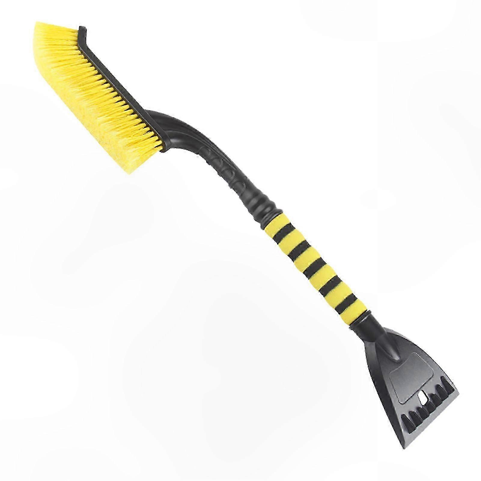 Multi-Function Snow Brush with Ice Scraper for Vehicle Windshields Trucks SUVs Comfort Grip Design for Winter Cleaning