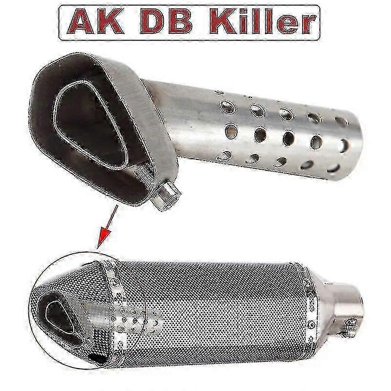Motorcycle Exhaust Noise Reducer 57mm x 40mm DB Killer for Akrapovic