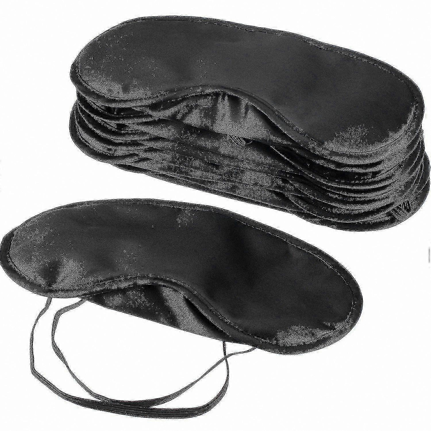 Sleep Mask with Nose Pad for Comfortable Rest, 10-Pack Eye Shade for Better Sleep Quality