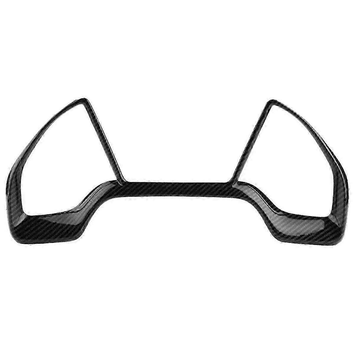 Red Carbon Fiber Dashboard Decoration Frame Dial Rings Trim for 2016, 2017 & 2018 Models