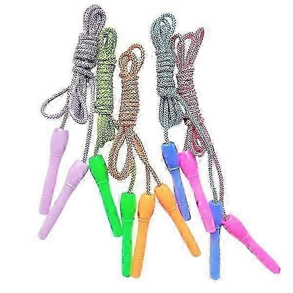 Kids Jump Rope 5 Pack Braided Durable Exercise Ropes