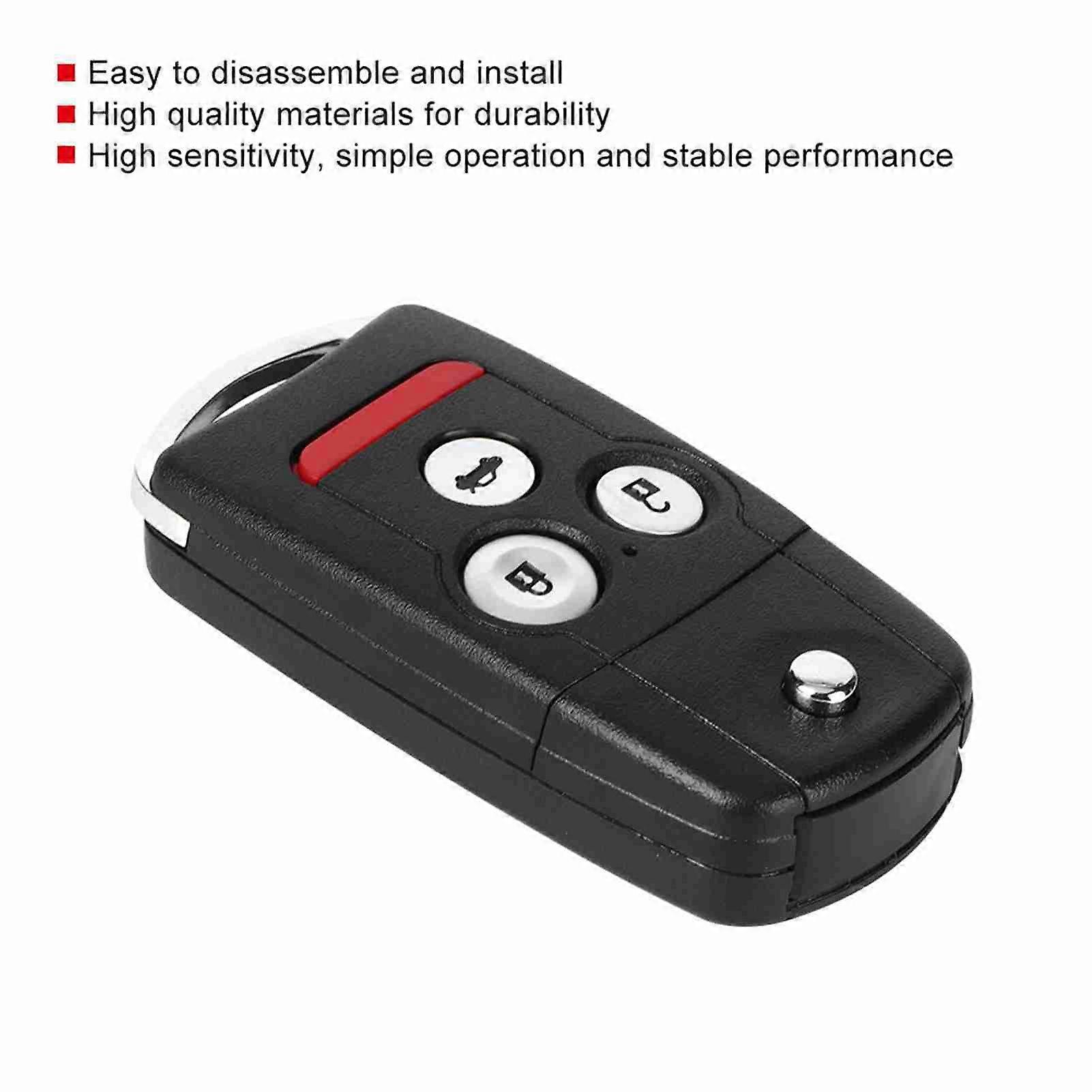 3+1 Button Smart Remote Key for TL 2007-2008 Black 313.8MHz