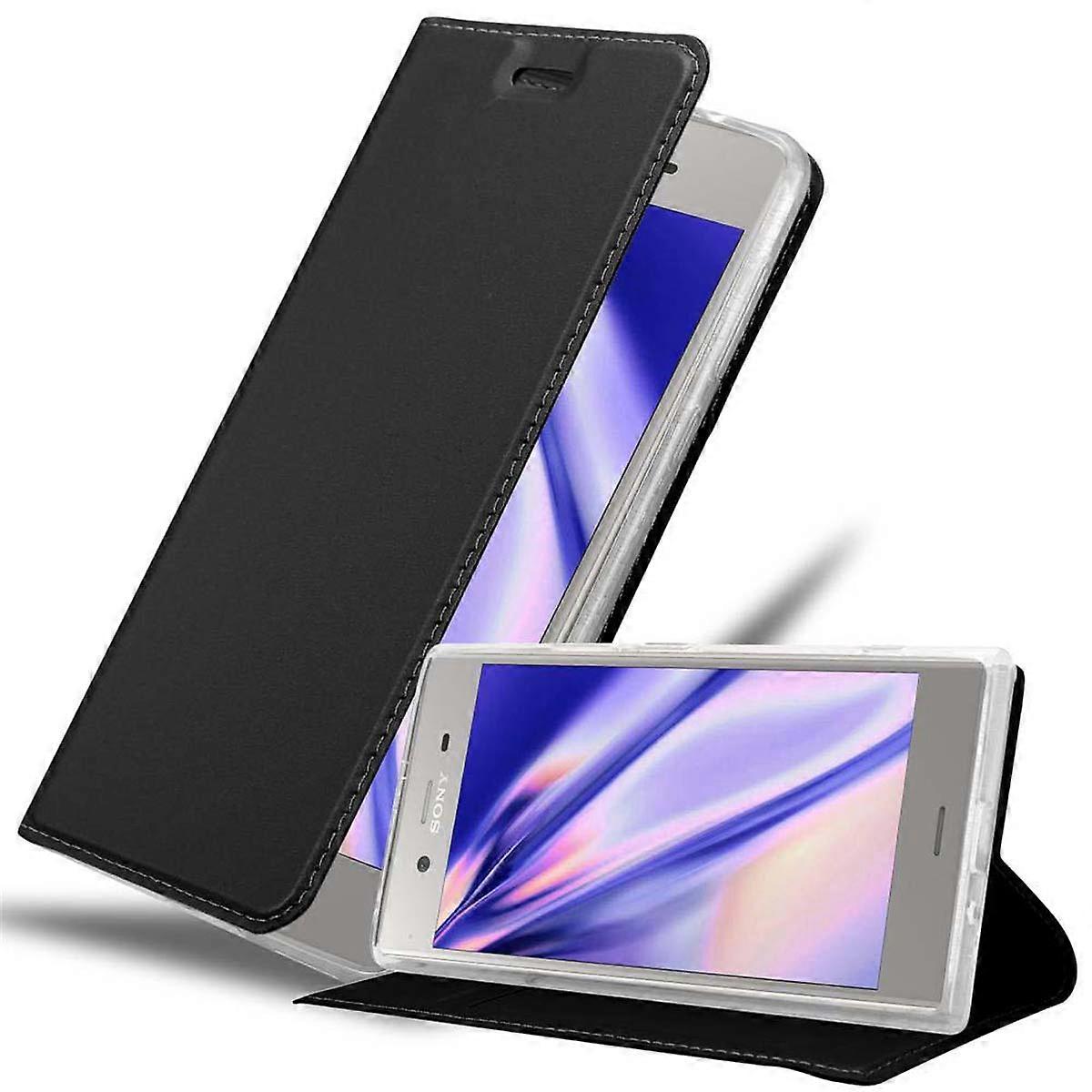Sony Xperia XZ1保護ケース - カードスロット付きマットな表面