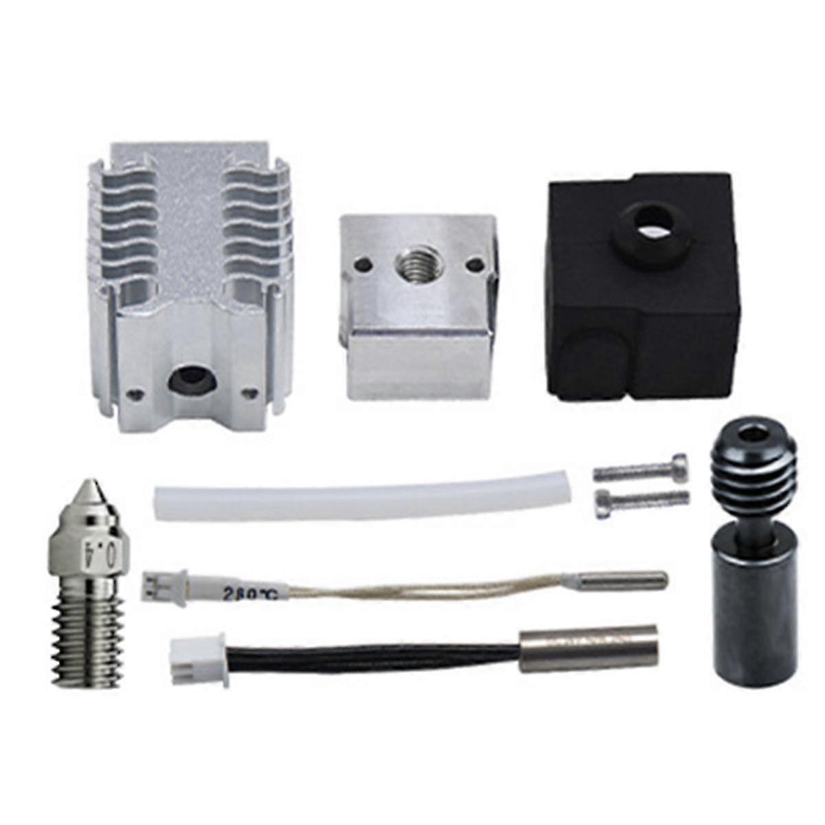 For -V3 SE Hotend Nozzle Kit Nano Throat 0.4mm Nozzle 24V 40W Heating Block Extruder Hotend Kit 3D Printer Parts