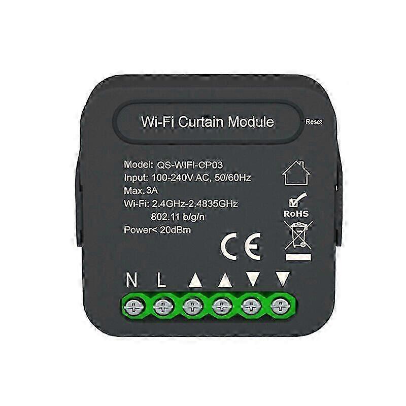 Tuya WiFi Smart Curtain Switch Module Roller Blinds Shutter Motor Smart Life APP