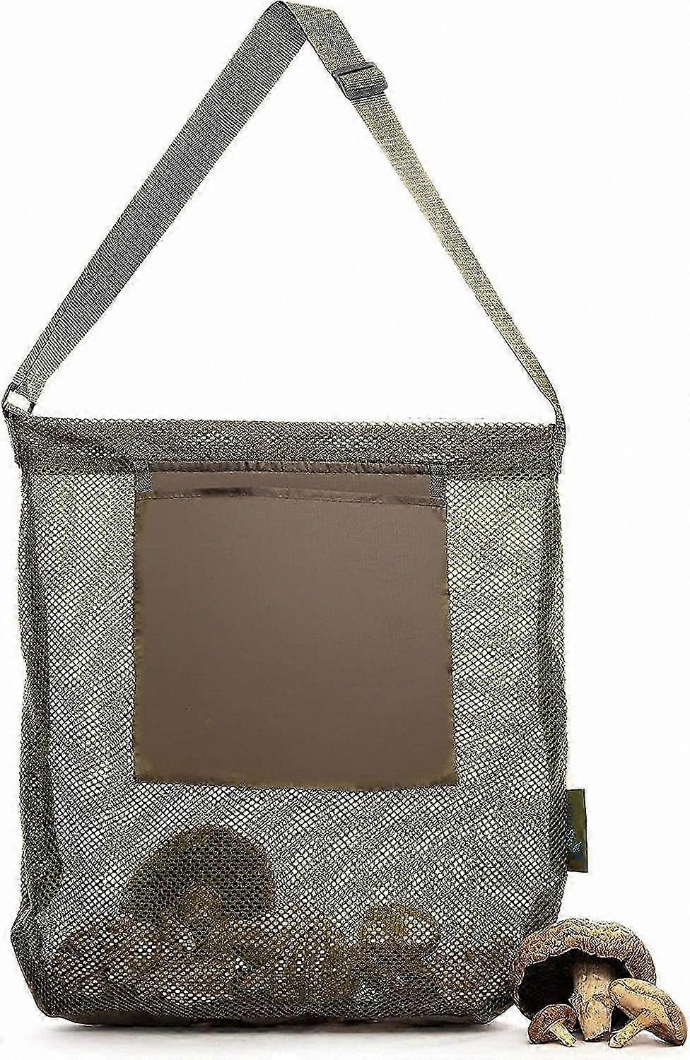 Foraging Bag for Outdoor Camping, Portable Mushroom Hunting Bag for Enthusiasts