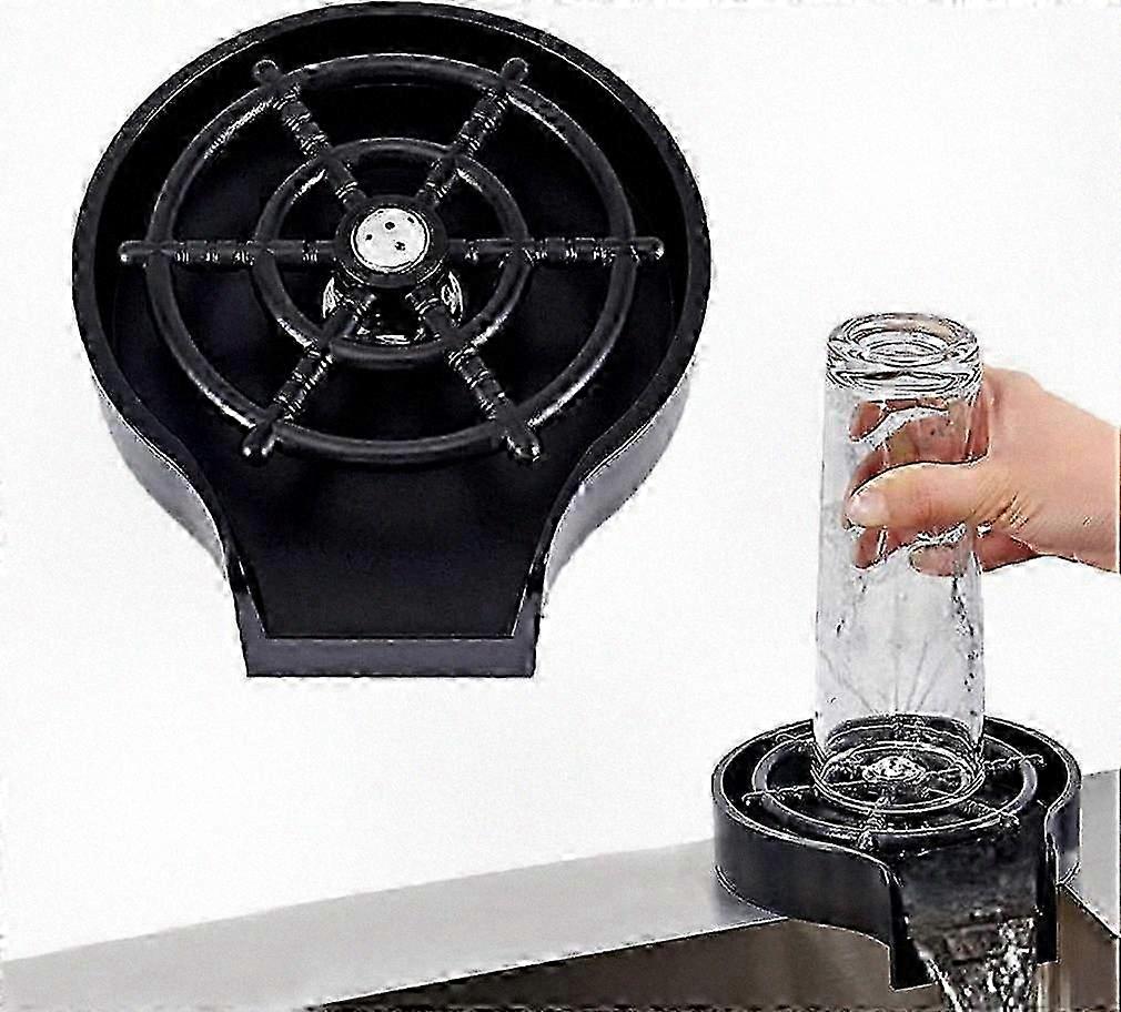 Multi-angle Glass and Bottle Washer for Kitchen Sink - Sink Accessory for Dishware Cleaning Tool