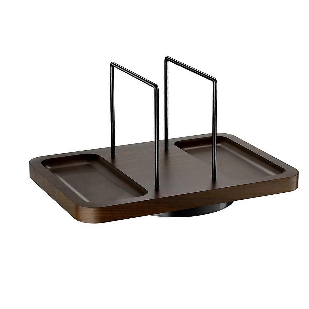Napkin Holder for Table, Rotating Metal Napkin Dispenser