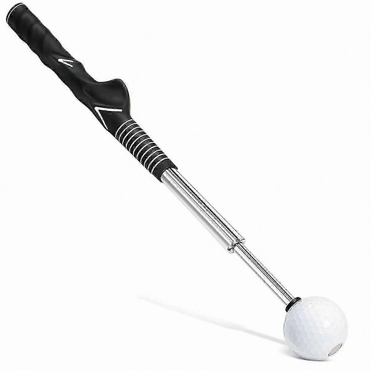 Retractable Golf Swing Trainer for Chipping and Putting Practice - Adjustable Grip Tool for Skill Enhancement