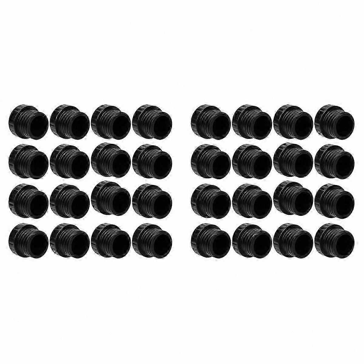 32-Pack E26 Socket Safety Covers, Childproof Light Bulb End Caps for Home Protection