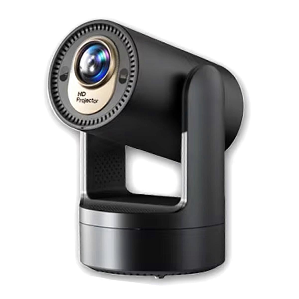 Projector Full HD 1080P Support 200ANSI Android 9.0 Black EU Plug