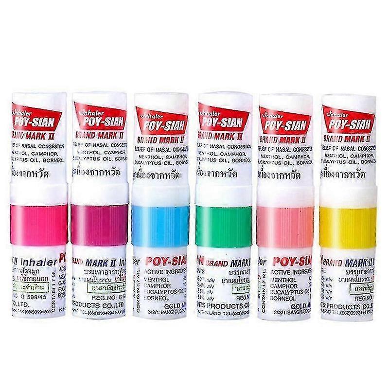 Mint Tube Anti Sleep Μύτη Αναζωογονητικό Stick 8 Pack Ταϊλάνδη