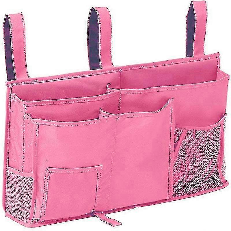 2025 Pink Bedside Storage Hanging Bag