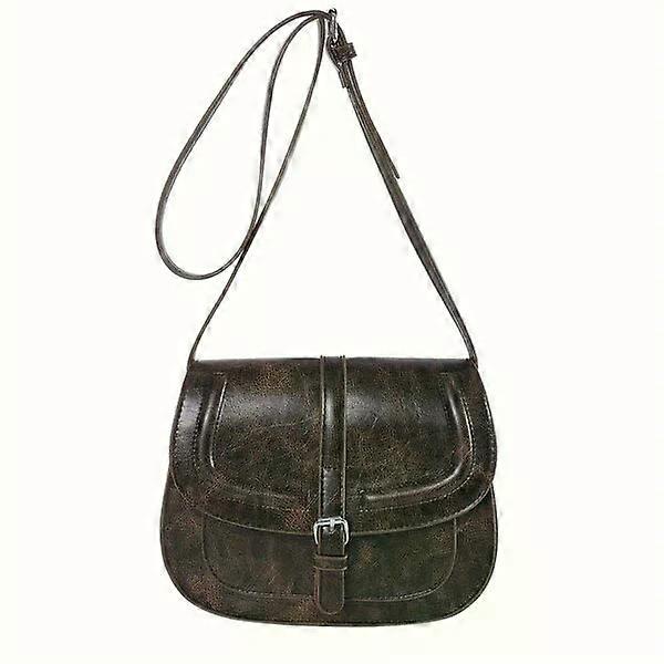 Ladies' crossbody bag, vintage design, large capacity and adjustable