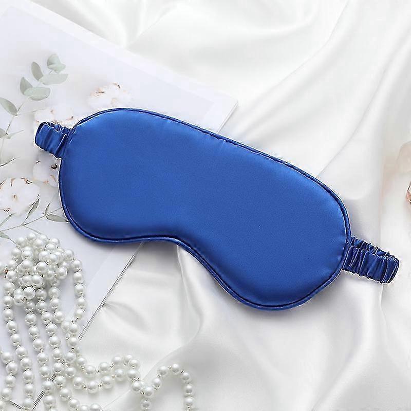 Luxurious Silk-Feel Sleep Mask with Adjustable Strap for Ultimate Comfort and Relaxation
