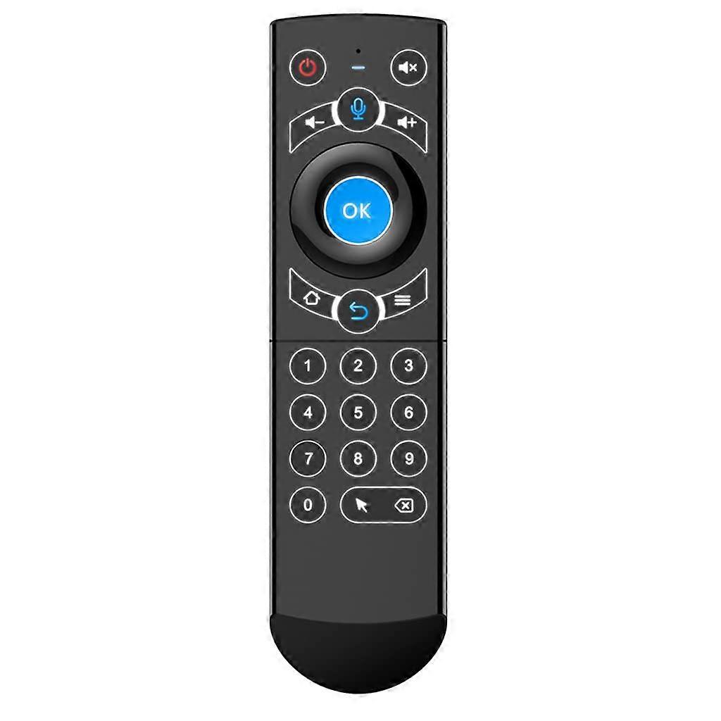 LCD/LED Voice Gyroscope Remote Control G21 2.4G Wireless For Smart Controller Portable Projector