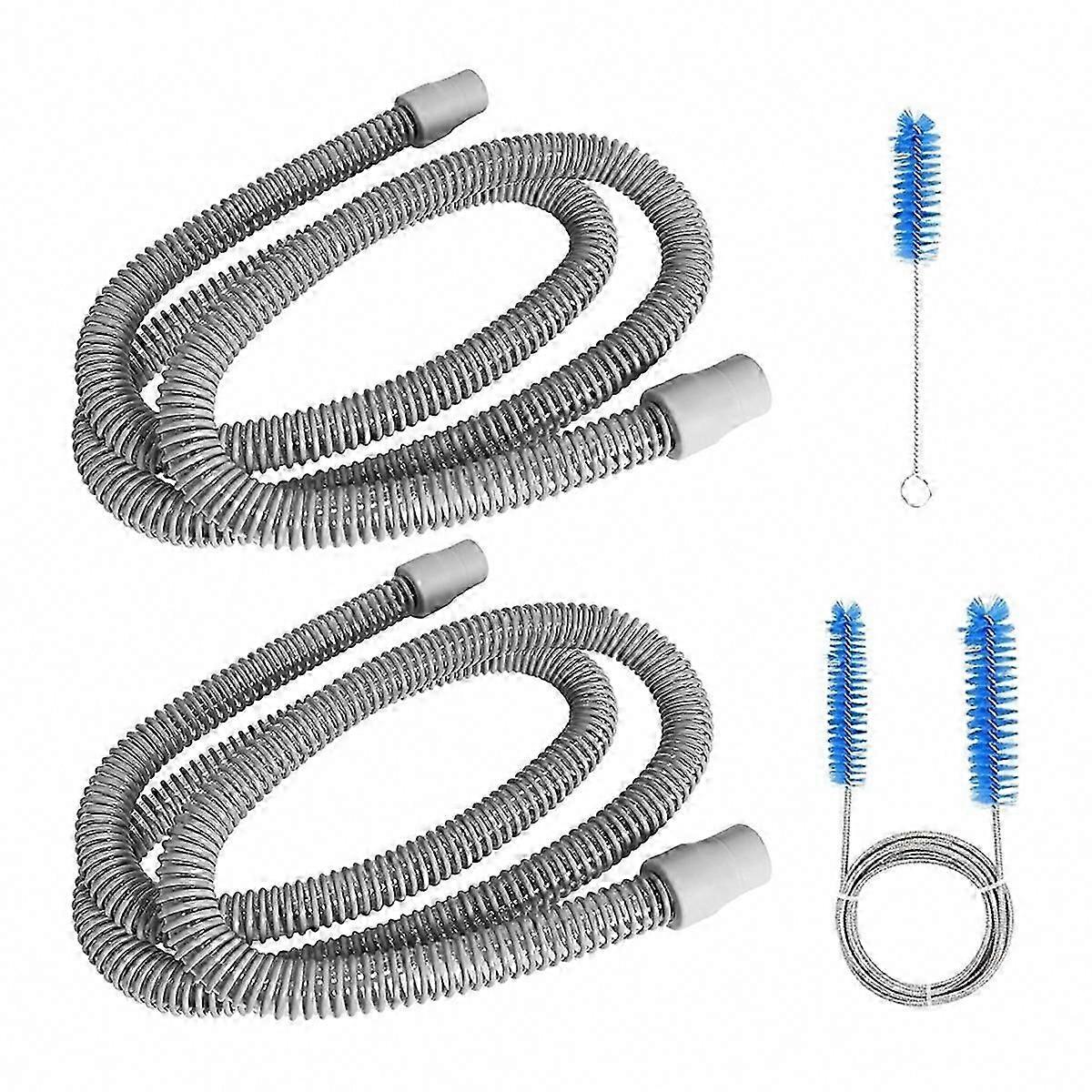 2 PACK Universal CPAP Tubing Replacement, 6ft Hose for Respironics and Resmed Machines