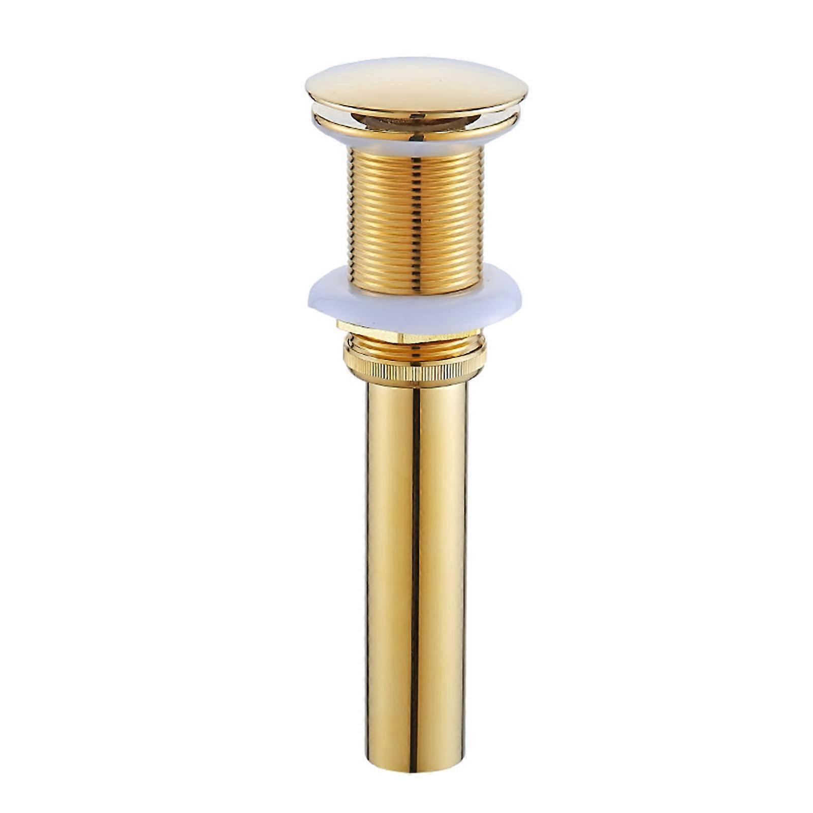 Bathroom Sink Drain Pop Up Assembly, Brass/Bronze Finish, 1/4 Inch Size, Sink Pop Up Stopper Kit