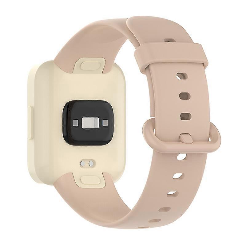 Adjustable Solid Color Watch Band Soft Silicone Strap for Xiaomi Redmi Watch 2/Redmi Watch 2 Lite