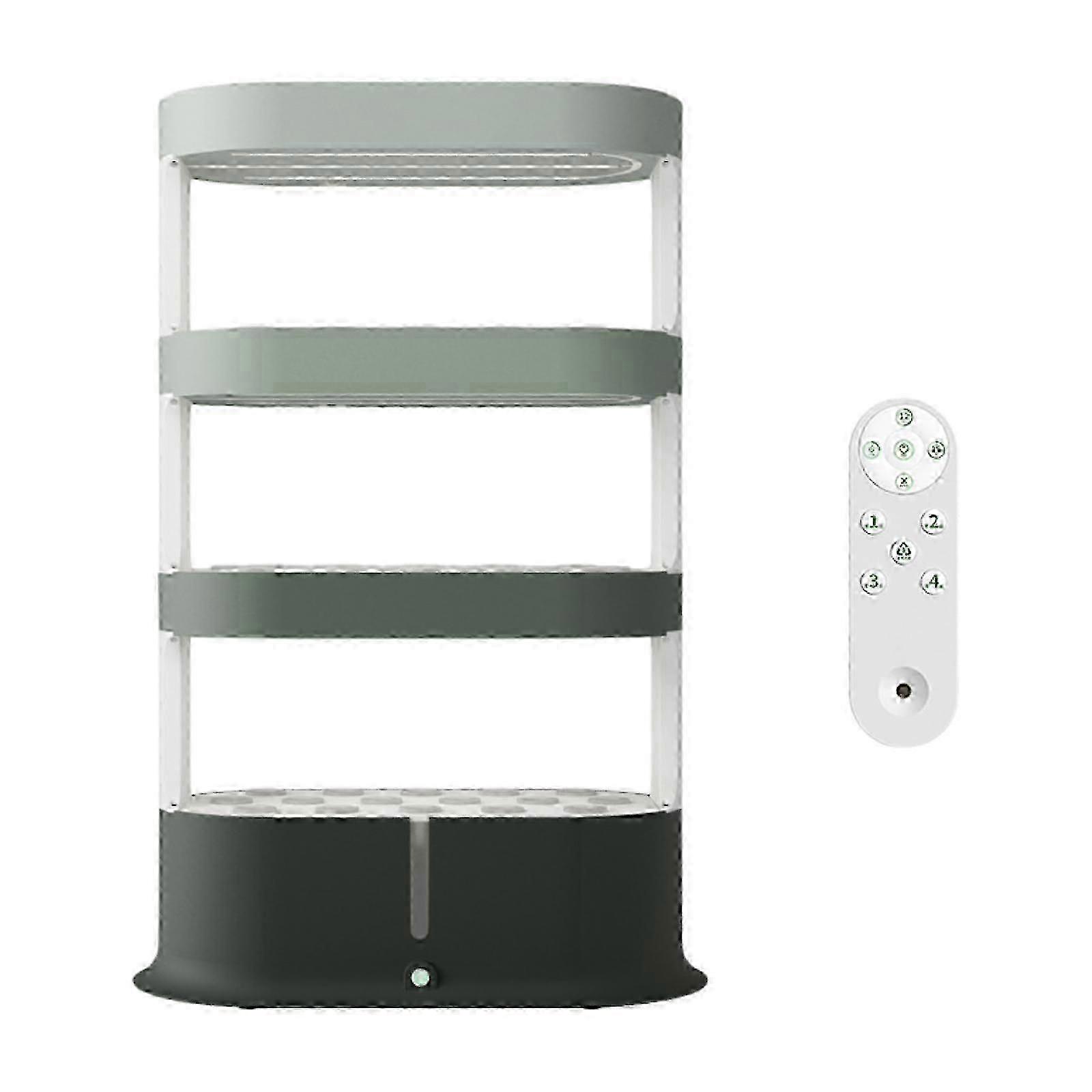 Optimised Hydroponics Plant Growing System with UK Adapter - Three Layer Indoor Gardening Kit for Plant Cultivation