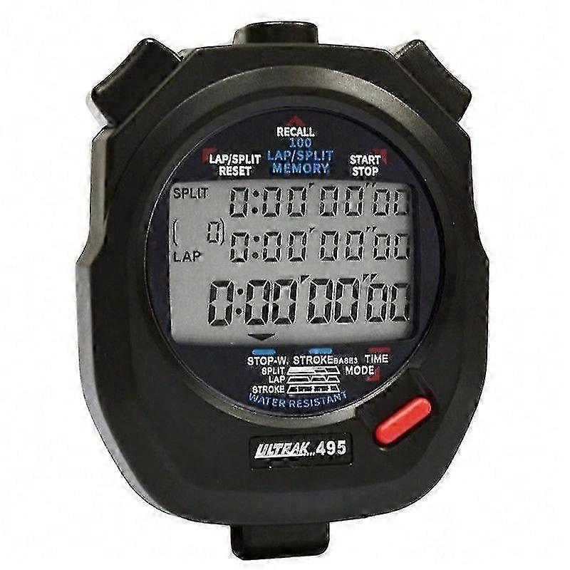 Electronic Stopwatch with Memory Display Timer for Athletics Training - 3x-100m