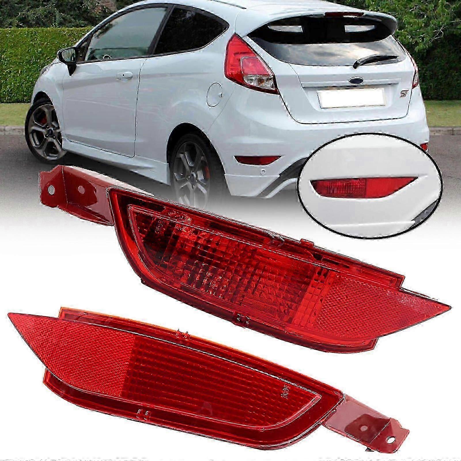 suitable for L/R Rear Bumper Reflective Signal Light Tail Fog Lamp Assembly For Ford Fiesta WT Mk7 2009-2014 CMAX 2010-2015 Replacement Parts