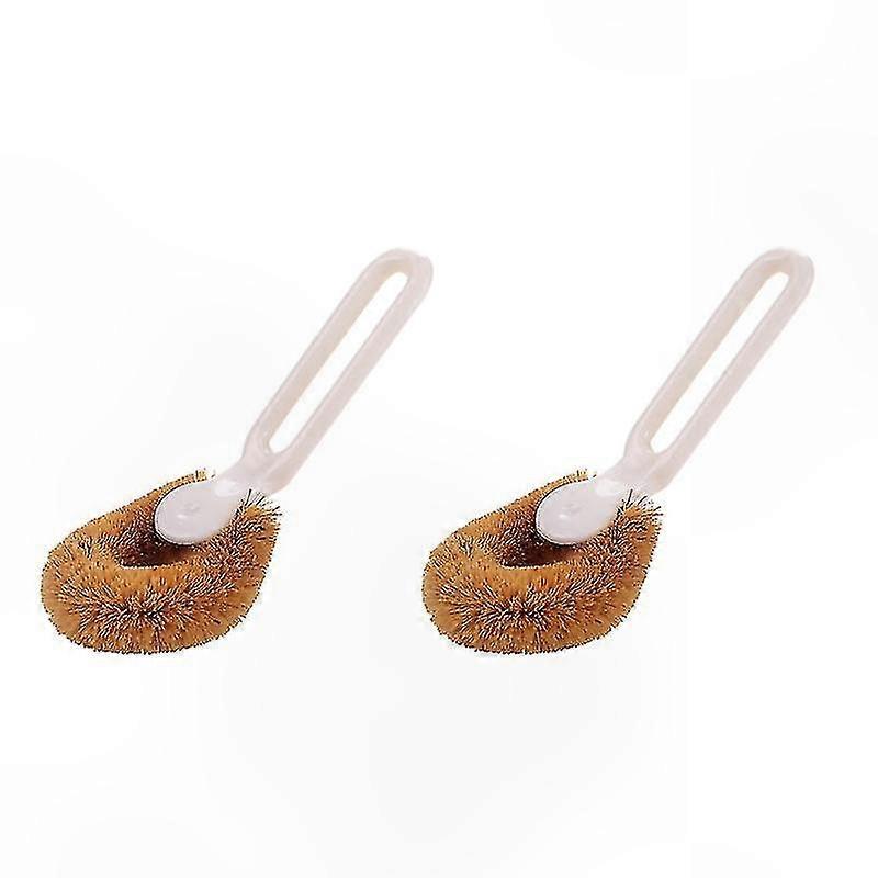 2-Pack Wok Cleaning Brushes for Kitchen Use