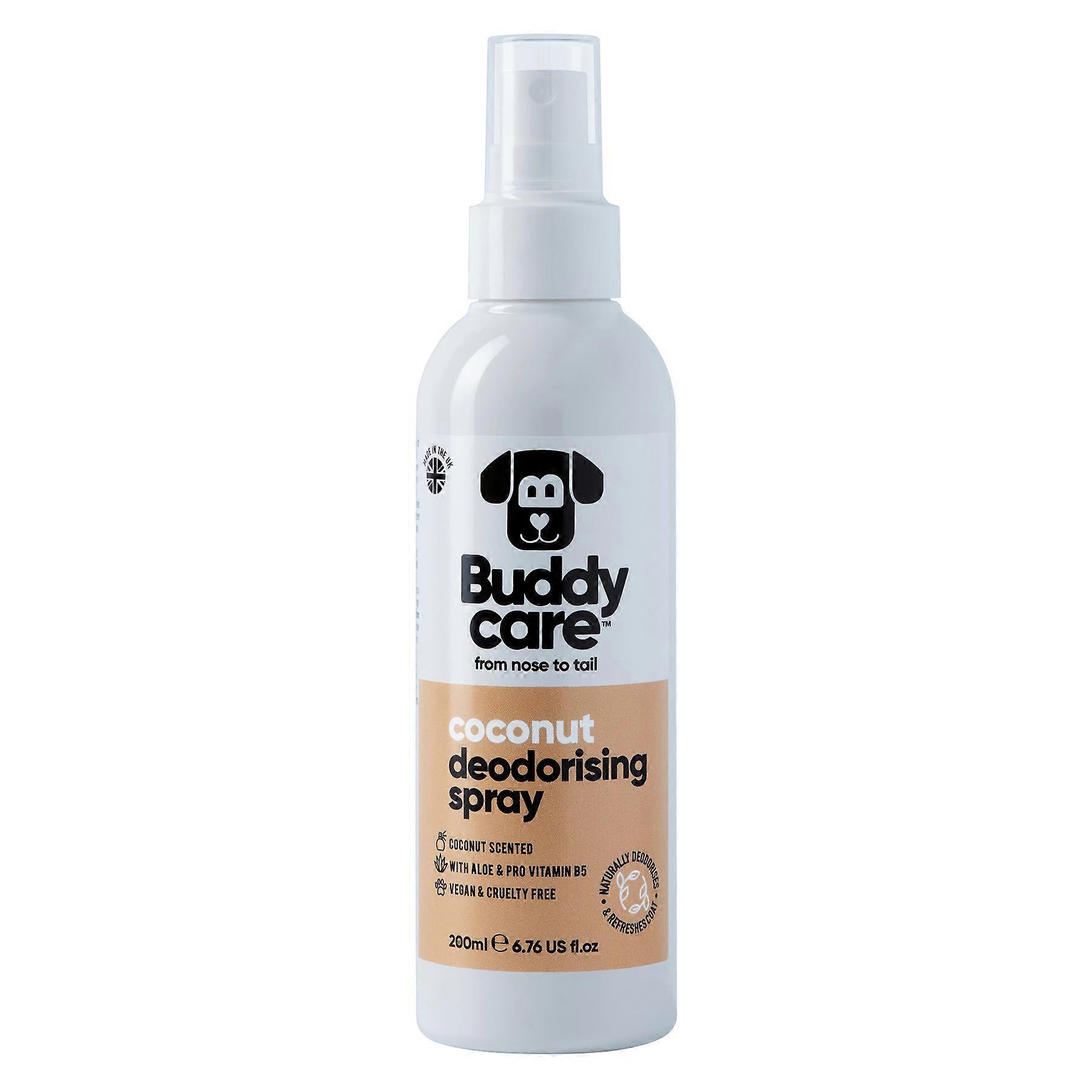 Buddycare - Spray désodorisant pour chien - Noix de coco - 200ml